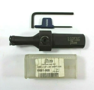 Taladro de inserción indexable Toolmex 0,068"" X 1"" X 2D WCMT 21,52, 6-661-068, totalmente nuevo - Imagen 1 de 1
