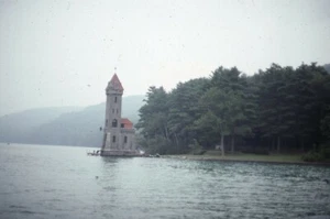 Clarks Tower Otsego Lake COOPERSTOWN NY New York Original 1998 Photo Slide - Picture 1 of 1