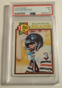 1979 Topps #480 WALTER PAYTON All-Pro | PSA 5 | Chicago Bears HOF - Picture 1 of 2