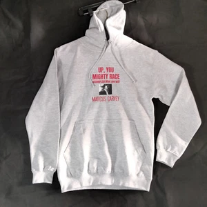 Sudadera con Capucha Garvey Gear Marcus Garvey Estampado Gráfico Gris Talla S - Imagen 1 de 15
