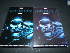 (ref288xy) Marvel Infinity Vol1+2 Hickman Cheung - Imagen 1 de 5
