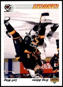 Greg Adams #426b 1991-92 Upper Deck - Picture 1 of 2