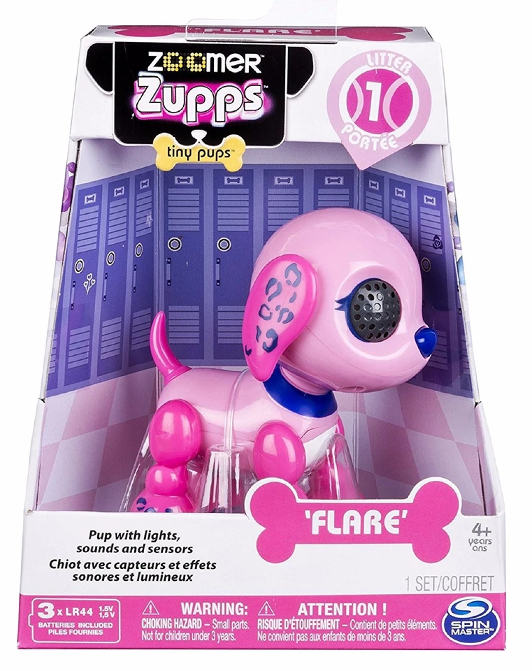 Zoomer Zupps FLARE 6033742 cane cagnolino SPIN MASTER -nuovo- Italia - Immagine 1 di 1