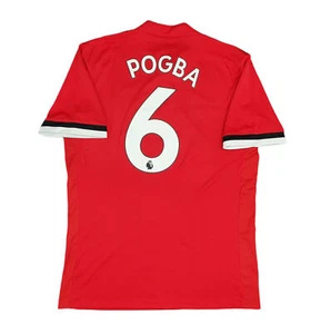 MAGLIA MANCHESTER UNITED 2017-18 adidas pogba TRIKOT SHIRT JERSEY MAILLOT CALCIO - Foto 1 di 9