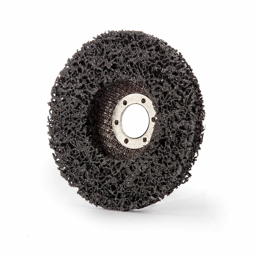 ABRACS 115mm 4.5" Poly Strip Wheel Paint Rust Removal Clean Quality Angle Grinder Disc