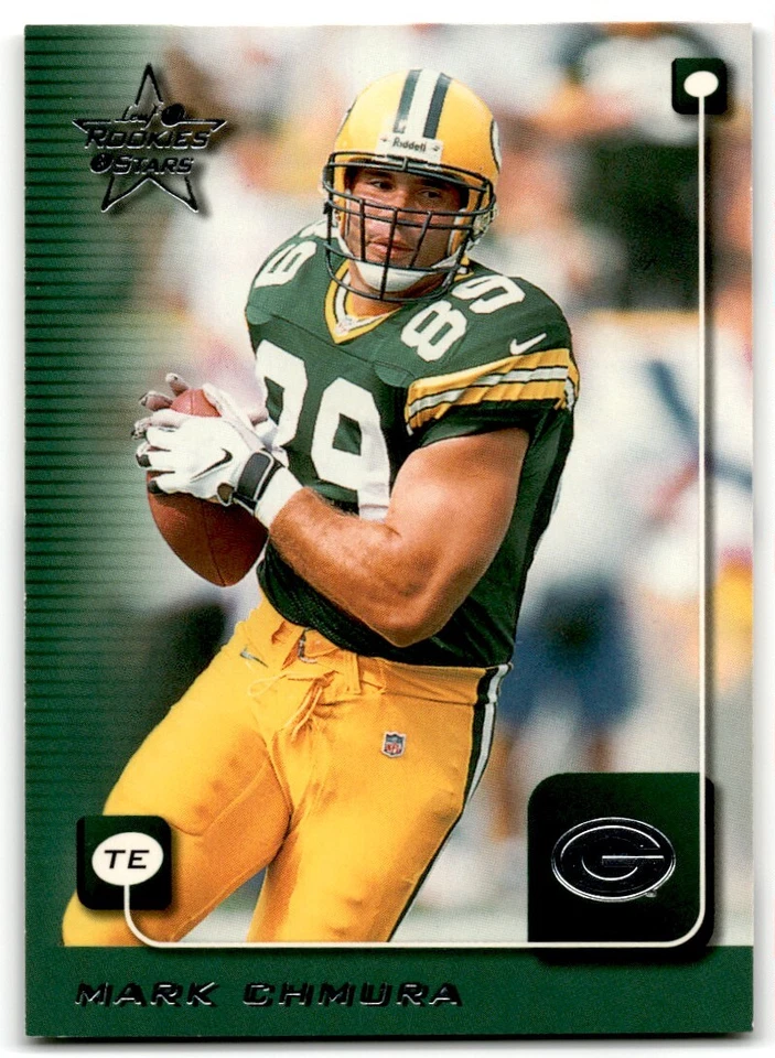 1999 Leaf Rookies & Stars Mark Chmura Green Bay Packers #78 - Image 1 of 2
