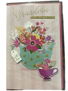 Premium Mother's Day greeting card - Grandma Happy Mothers Day With Love - Foto 1 di 3