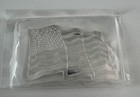 Old Glory Waving American Flag by SMI 1 oz .999 Silver Bullion