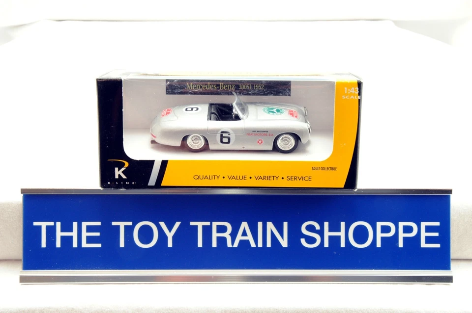 K-LINE KRUISERS 1952 MERCEDES-BENZ 300SL CAR. DIE-CAST. 1:43 SCALE. NEW IB. - Image 1 of 3