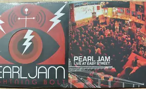 PEARL JAM Lightning Bolt 2-LP Set + Live At Easy Street LP Gatefold Sealed - Picture 1 of 3