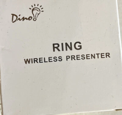 Wireless Laser Pointer USB Rechargeable Finger Ring Powerpoint Presenter - Image 1 of 4