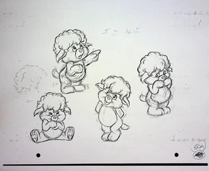 Care Bears: Journey to Joke-a-lot produzione modello cel copia layout #MF - Foto 1 di 2