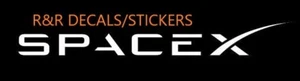 SPACE X CUT VINYL DECAL/STICKER.. PICK SIZE/COLOR FREE SHIPPING - Picture 1 of 2