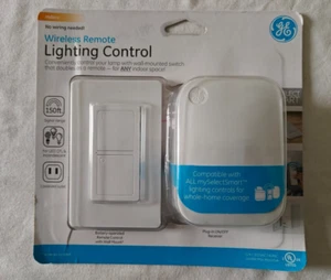 GE mySelectSmart Wireless Remote Lighting Control, White - Picture 1 of 3