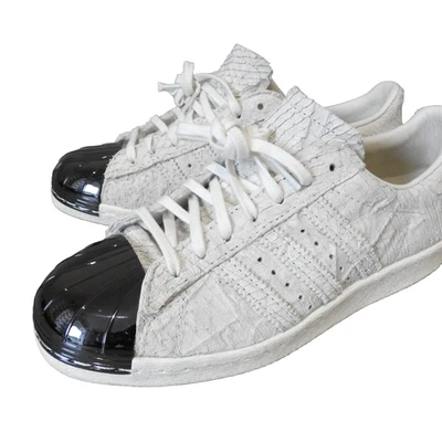 Adidas Superstar 80s Stone Grey Metal Toe Trainers UK5 US6.5 EU 38 - Image 1 of 4