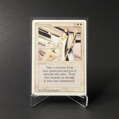 Magic: The Gathering Resurrection MTG Revised Edition Vintage 1994 LP - Image 1 of 2