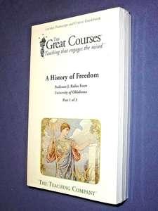 Teaching Co Great Courses TRANSCRIPTS :       A HISTORY OF FREEDOM  new & sealed - Picture 1 of 1