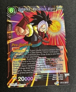 Dragon Ball Super CCG Gohanks Marvelous Might Pre Release Foil BT12-138 - Bild 1 von 2