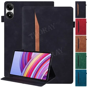 Leder Tablet Schutz Tasche Stand Case Für Xiaomi Redmi Pad Pro / Pad 2 Pro 12.1" - Picture 1 of 62