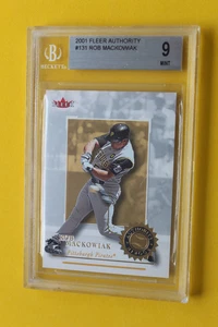 Fleer Authority Rob Mackowiak #131 2001 Beckett 9 - Imagen 1 de 3