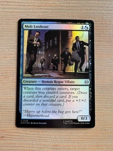 Mob Lookout - 136 - MTG: Spider-Man: Eternal-Legal - Common - FOIL - Picture 1 of 2