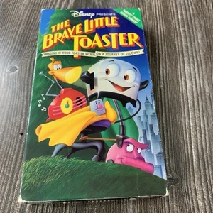 Rare Disney "The Brave Little Toaster" (VHS 1988) Slip Cover Version TESTED - Picture 1 of 6