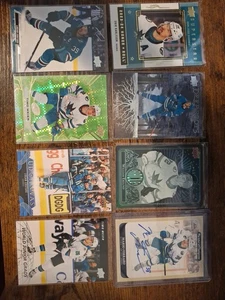 San Jose Sharks Lot Of 8 Cards As Pictured **Combine Ship ** - Picture 1 of 6
