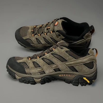 Merrell J06011 Mens Brown Walnut Vibram Waterproof Trek Hiking Boot Shoe 8.5 - Image 1 of 4