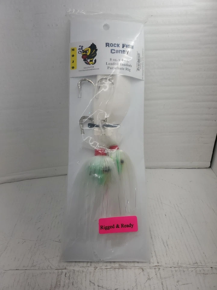 Plataforma de paracaídas Blue Water Candy 60436, 9", 8 oz/4 oz, White on John Foto 1 de 4