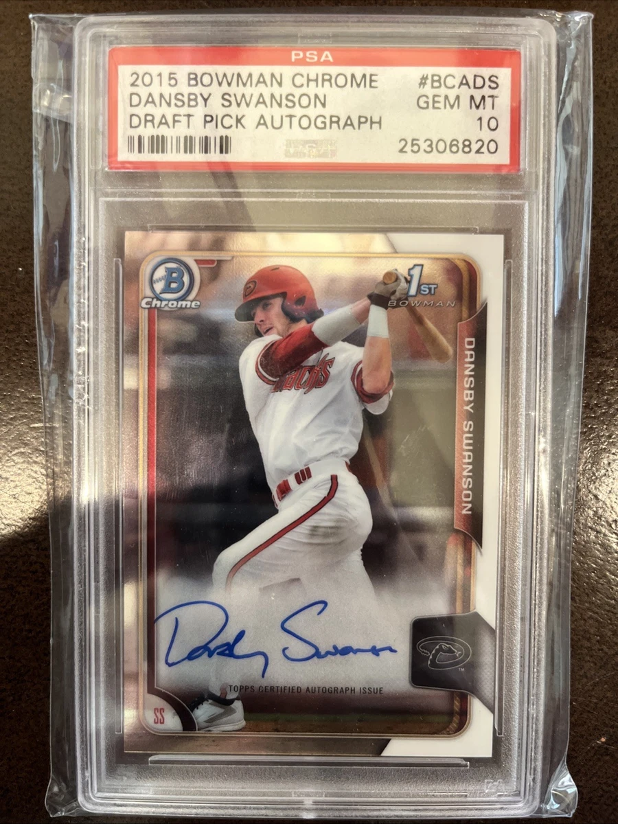 Dansby Swanson Autograph Baseball Cards for sale | eBay