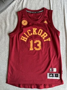 adidas Indiana Pacers Hickory Paul George NBA SWINGMAN Jersey Mens Sz Small HWC - Picture 1 of 16