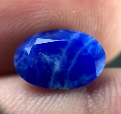 2.60 CT Sodalite cut gemstone from Badakhshan Afghanistan Foto 1 de 4