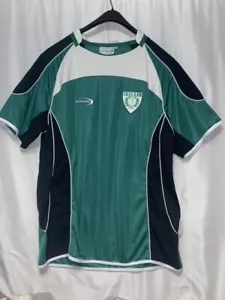 Maglietta da rugby Lansdowne Ireland da uomo taglia 2XL verde maniche corte collo Crew - Foto 1 di 5