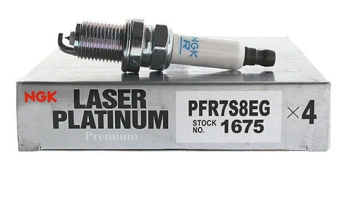Genuine NGK PFR7S8EG Spark Plug 1675 x 4 Volkswagen Passat 1.8L 2.0L 2005-2015 - Image 1 of 1
