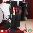 Portable Drum Stick Pouch Waterproof Drumsticks Storage Bags (Black) GB