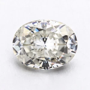 G-H Oval Cut 6x9mm diamond cut Loose Moissanite Stone for Jewelry Making - Picture 1 of 9