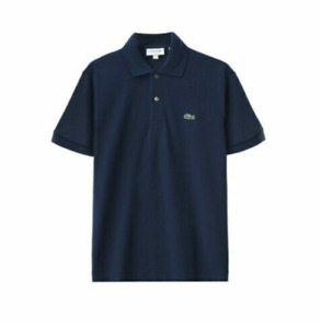Men's Lacoste Mesh Short Sleeve Poloshirt Classic Fit Button-Down Polos Gift