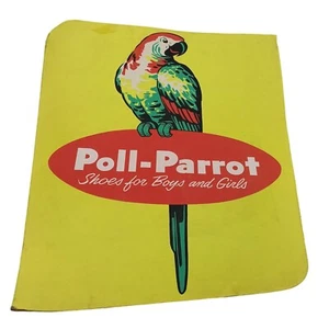 Poll Parrot Shoes for Boys and Girls Vintage Advertising Display Sign - Picture 1 of 3