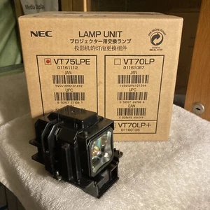 Lámpara de proyector NEC VT75LPE. FABRICANTE DE EQUIPOS ORIGINALES totalmente nuevo sellado en caja. - Imagen 1 de 4
