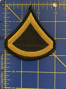 US Army Private First Class 1st PFC E-3 E3 Patch Badge Enlisted Rank Insignia - Picture 1 of 12