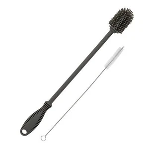 Reusable Bottle And Straw Cleaning 2piece Brush Set Scratch Free Silicone Bottle - Picture 1 of 8