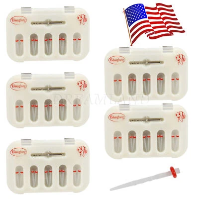 5 box Dental High-intensity Quartz screw Pile Fiber Resin Post postes fibra USA - Image 1 of 4