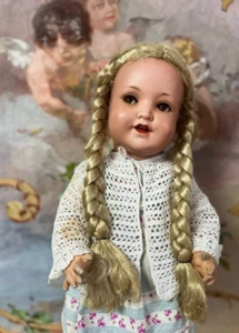 Schelmenaugen Vintage Puppe von KÖNIG & WERNICKE 777 um 1920 gr. 54 cm - Bild 1 von 4
