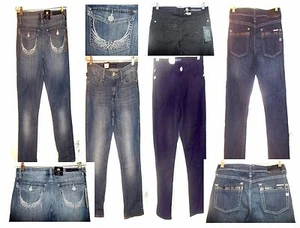 Rock & Republic blaue Jeans & schwarze Jeans Denim Jeans Größen 10-12/L neu mit Etikett $ 50-$ 60 - Bild 1 von 22