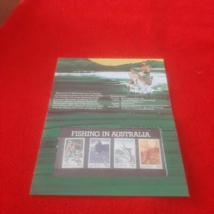 AUSTRALIA MINT STAMPS BOOKLETS "Fishing in Australia" - Picture 1 of 2