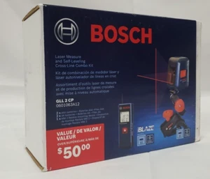BOSCH Laser Measure and Self-Leveling Cross-Line Combo Kit - Picture 1 of 3