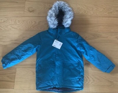 NEW Mountain Warehouse Kids Jacket Coat Ranger Parka Petrol Winter ALL SIZES