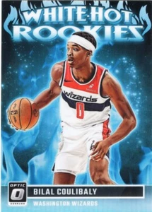 2023-24 Holo #4 Bilal Coulibaly Donruss Optic White Hot Rookies - Picture 1 of 3