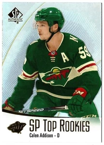 2021-22 Upper Deck SP Authentic Top Rookies CALEN ADDISON #TR-10 Wild UD RC - Picture 1 of 1
