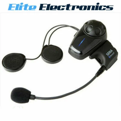 SENA SMH10 SINGLE KIT BLUETOOTH HELMET INTERCOM MOTORCYCLE HEADSET MOTORBIKE - image 1 of 2
